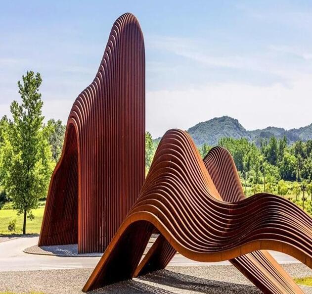 安顺锈钢板造型